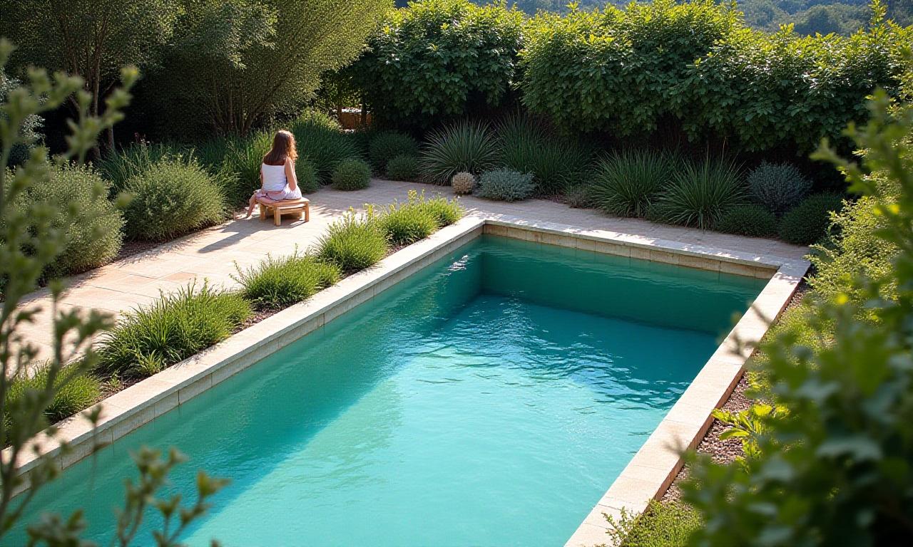 Piscine naturelle et écologique près d'Aix-en-Provence avec filtration végétale